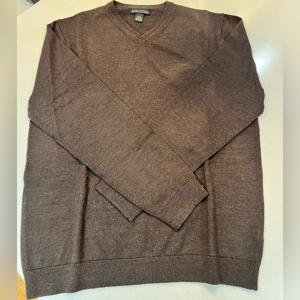 Banana Republic Extra Fine Italian Merino Wool sweater